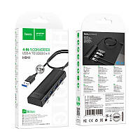 Концентратор USB HUB Hoco HB41 USB3.0+4*USB3.0, кабель 1,2м