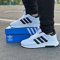 Кросівки Adidas білі, гарні кросівки, Adidas white, Чоловічі білі кросівки adidas zx white 42