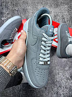 Мужские кроссовки nike air force 1 low black демисезонные с максимальным комфортом 42 43 Необычные стоящие