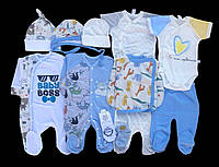 Гарний набір одягу для новонароджених, якісний одяг для немовлят літо, зріст 56 см, бавовна