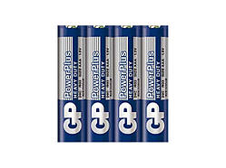 Батарейка сольова R03/AAA Power Plus 1.5V 24C-S4 4шт (спайка) ТМ GP