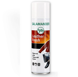 Фарба для гладкої шкіри Salamander 200 ml чорний