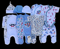 Красивый набор одежды для новорожденых, качественая одежда для малышей лето, весна рост 56 см,хлопок