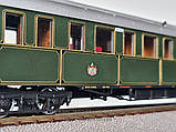 Пасажирський Вагон-салон шестивісний "Принцрегент" епоха K.B.St.B, масштаб 1:87, H0 Roco 44811, фото 3