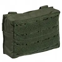 Подсумок тактический Sturm Mil-Tec Лазер Олива Laser Cut Belt Pouch SM Olive (13487301)