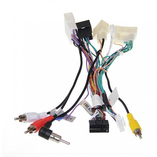 Комплект дротів для магнітол 16PIN CB-217 для Toyota RAV4 (XA50) 2018+, Camry (XV70) 2017+, Corolla (E21/E210) 2018+