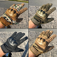 Перчатки с костяшками Mechanix Черный Койот Олива Мультикам (М - 2ХЛ) Защитные военные перчатки