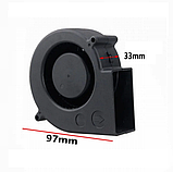 Вентилятор равлика для котла равлик 2пін 97 мм вентилятори радіальні малогабаритні, фото 2