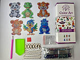 Набір брелків для алмазної мозаїки ColorArt Тваринки,6 шт, фото 4