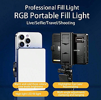Профессиональный Видеосвет LED MINI Mobile M15 с Креплением на Смартфон | Портативное Освещение