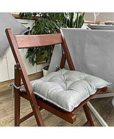 Подушка на стілець Сіра
