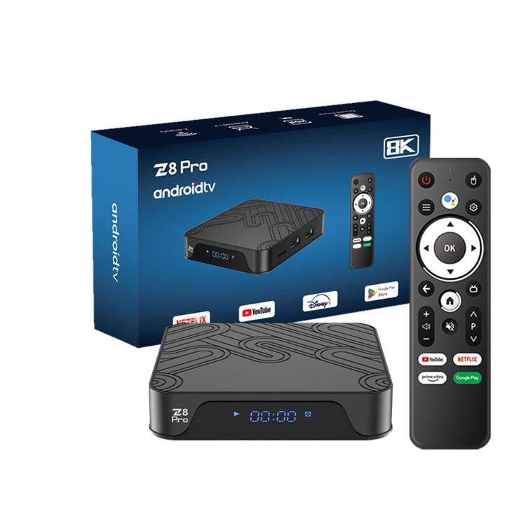 Медіа плеєр Z8 PRO ATV Android 12.0 CPU H618 2.4G/5G BT5.0 4/32 ATV голосовий пульт Заводська прошивка