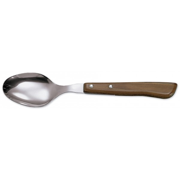 Ложка столова Arcos дерев'яна ручка довжина 9 см неіржавка (803700), фото 1