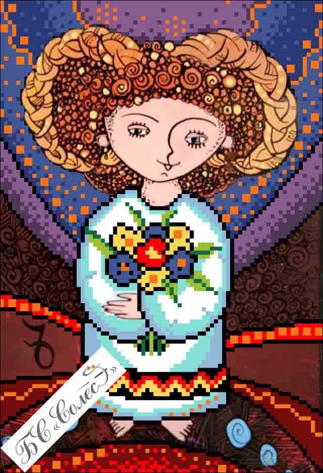 УГ-10 Козеріг Схема для вишивки бісером, фото 1