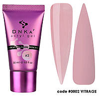 DNKa’ Аcryl Gel #0002 Vitrage (tube), 30 мл