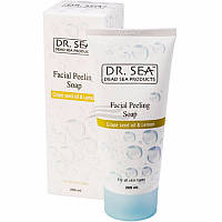 Мыло-пилинг для лица Dr. Sea Facial Peeling Soap with Grape Seed Oil and Lemon 200 мл.