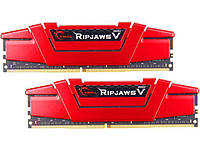 Память 16Gb x 2 (32Gb Kit) DDR4, 3600 MHz, G.Skill Ripjaws V, Red (F4-3600C19D-32GVRB) (179304)