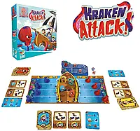 Kraken Attack! - детская пиратская настольная игра (Атака Кракена)