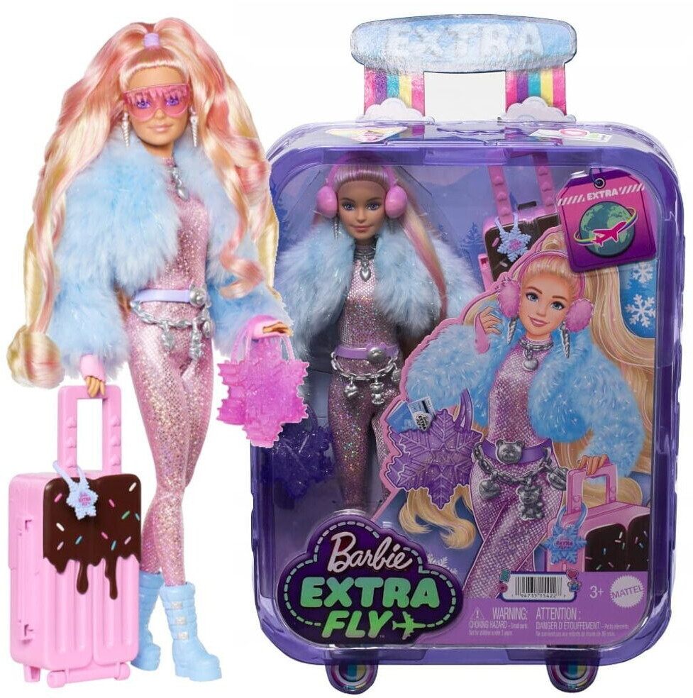 Кукла Барби Экстра Путешествие Зимний стиль Barbie Extra Fly Doll HPB16 ...