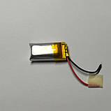 Акумулятор з контролером заряду Li-Pol 050922P 3,7V 80 mAh (5*9*22 мм), фото 2