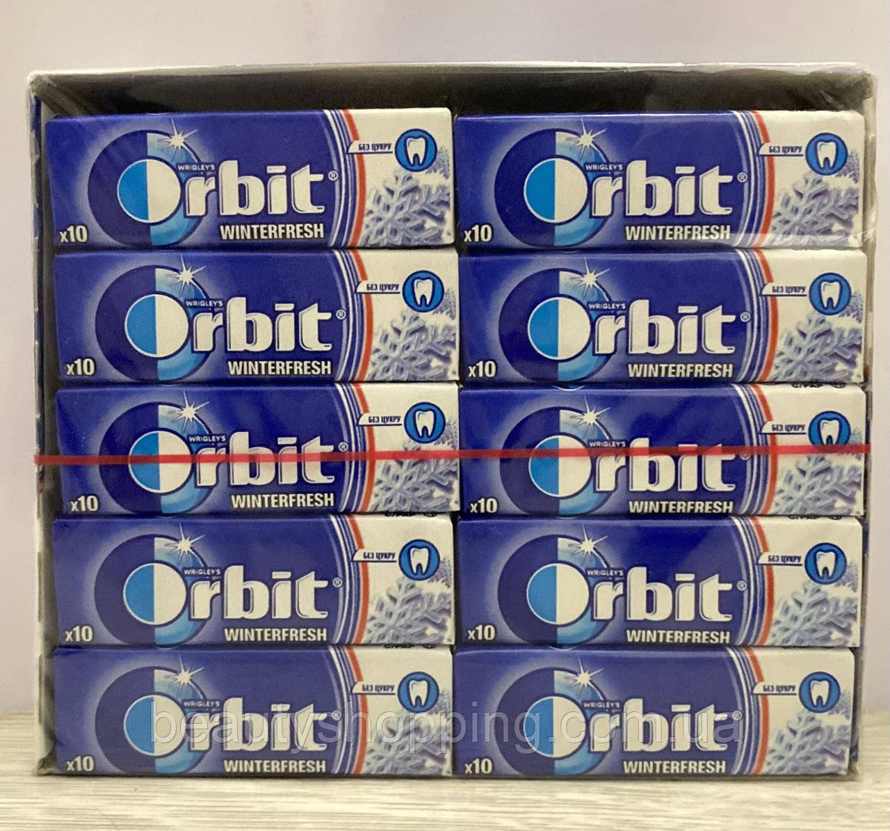 Жувальні гумки Orbit Winterfresh 30 штук упаковка