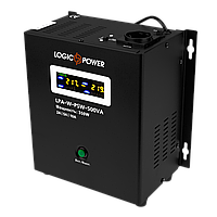 Джерело безперебійного живлення LogicPower LPA-W-PSW-500VA Black, 350Вт (LPA-W-PSW-500VA) (204335)