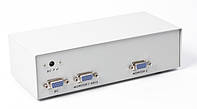 Сплитер VGA 2 Port Cablexpert GVS122 (разветвитель, ком. 2 монитора) (167169)