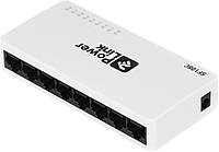 Комутатор 2E PowerLink SF108C, White, некерований, 8x10/100BaseTX (226460)