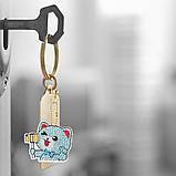 Набір брелків для алмазної мозаїки ColorArt Котики,5 шт, фото 3