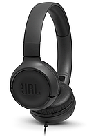 Наушники JBL Tune 500, Black, 3.5 мм, микрофон (JBLT500BLK) (219523)