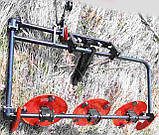 Тридискова косарка КР-06 передня до мототрактора, фото 2