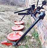 Тридискова косарка КР-06 передня до мототрактора, фото 8