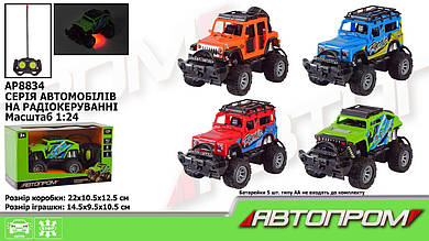 Машины р/у АВТОПРОМ арт. AP8834 батарей. 22*12,5*10,5см