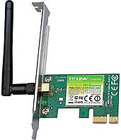 Адаптер WiFi TP-Link TL-WN781ND, 150Mbps WRL N PCI Exp Adapter, Atheros, 1T1R, 2.4GHz, 802.11n/g/b, (TL-WN781ND)