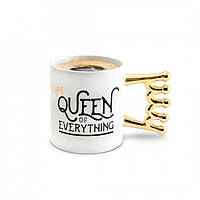 Чашка справжньої Королеви Queen з ручкою корона