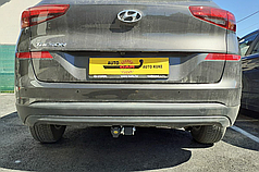 Фаркоп Hyundai Tucson III 2018-2021 (Хендай Туксон 3) автомат на ручці
