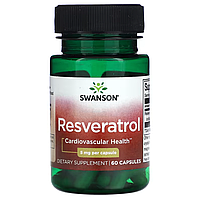 Resveratrol 5 мг Swanson 60 капсул