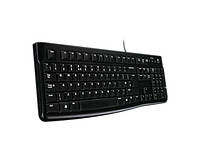 Клавиатура Logitech K120, Black, USB, стандартная, украинская раскладка клавиатуры (920-002643) (130196)