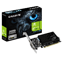 Видеокарта GeForce GT730, Gigabyte, 2Gb GDDR5, 64-bit (GV-N730D5-2GL) (153829)