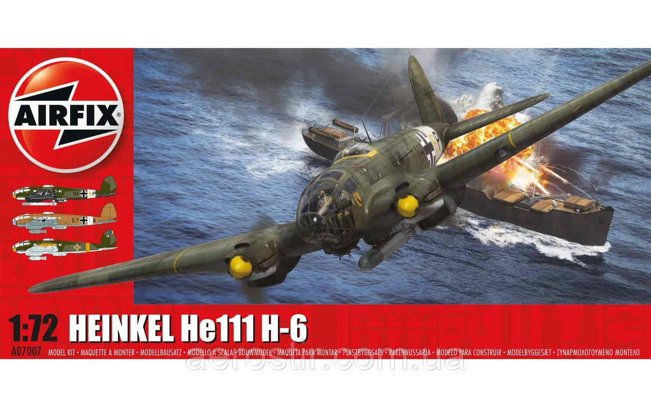 Heinkel He111H-6 1/72 AIRFIX 07007