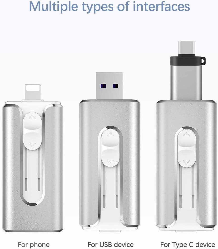Флешка Vansuny USB-накопичувач для смартфона та ПК 256 ГБ розширення зовнішньої пам'яті USB 3.0