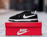 NIKE SQUASH-TYPE Black White / найк сквош тип чорні з білим