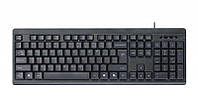 Клавиатура Maxxter KB-112-U стандартная, USB, Black (KB-112-U) (216566)