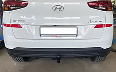 Фаркоп Hyundai Tucson III 2018-2021 (Хендай Туксон 3) польський на болтах, фото 4