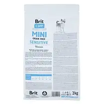 Сухий корм для собак Brit Care Dog Mini Sensitive для дрібних порід з чутливим травленням з олениною 400 г, фото 4