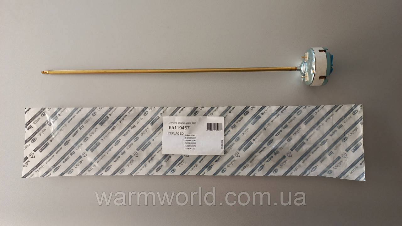 65119467 Термостат стрижневий PRO1 PL DRY L = 400 мм Ariston, фото 1