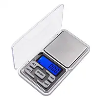 Карманные электронные высокоточные ювелирные мини весы Pocket Scale MH-200 точностью в 0,01 на 200 грамм