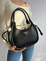Женская сумка Prada mini Прада маленькая сумка на плечо красивая, легкая сумка из эко-кожи SK4003