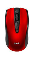 Мышь беспроводная Havit HV-MS858GT, Black/Red, USB, 2.4GHz, 600/1200/1600 dpi, до 10 м, 2xAAA (239850)