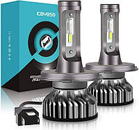 Світлодіодні лампочки KOYOSO H4 LED 10000LM 6500к 12v авто/мото